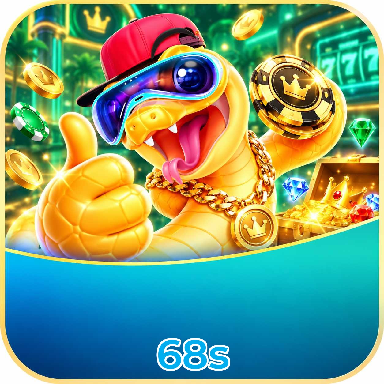 Catálogo de 2.547 jogos da 68s incluindo Pragmatic Play e Evolution Gaming